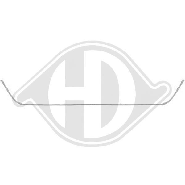 DIEDERICHS 2291044 - Zier-/Schutzleiste, Stoßfänger