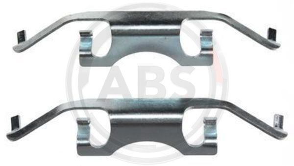 A.B.S. 1241Q - Zubehörsatz, Scheibenbremsbelag