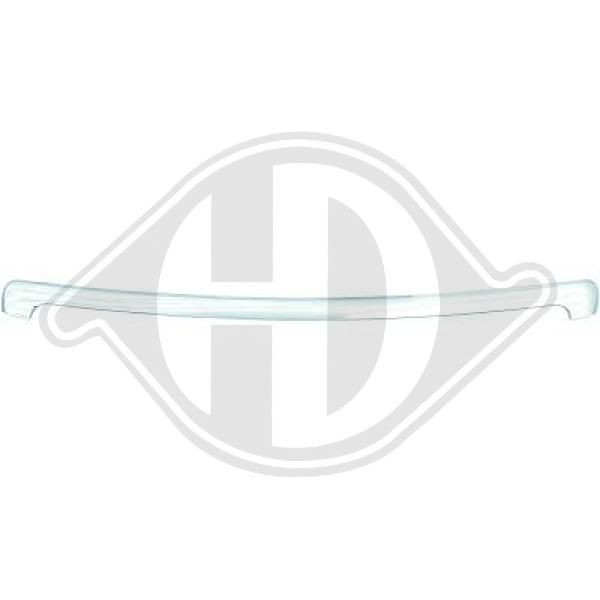 DIEDERICHS 6675841 - Zier-/Schutzleiste, Kühlergitter