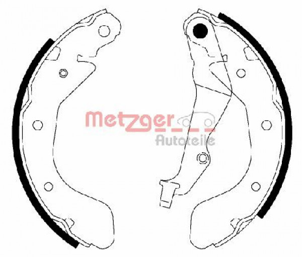 METZGER MG 945 - Bremsbackensatz