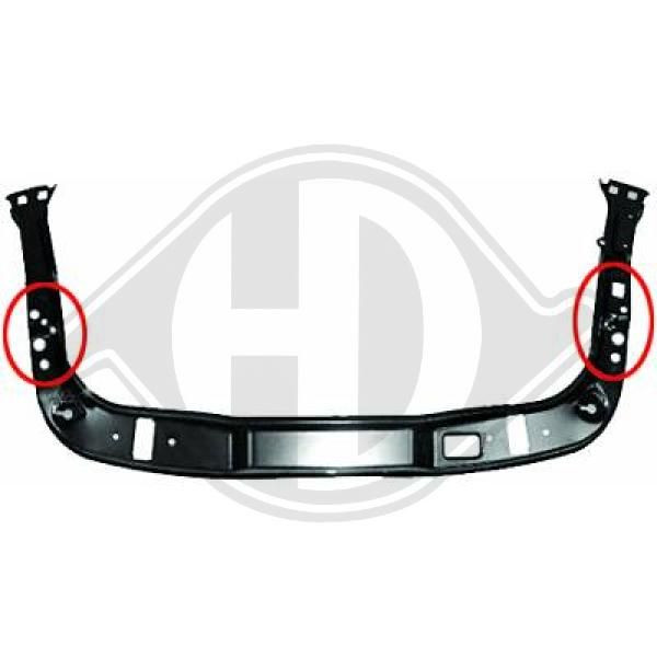 DIEDERICHS 1206010 - Frontverkleidung