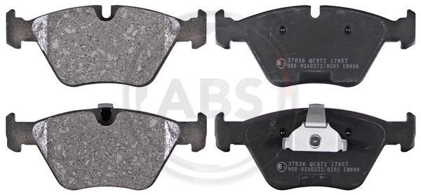 A.B.S. 37036 - Bremsbelagsatz, Scheibenbremse