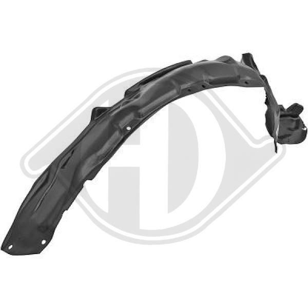 DIEDERICHS 5205008 - Verkleidung, Radhaus
