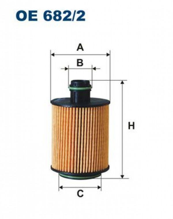 FILTRON OE682/2 - Ölfilter