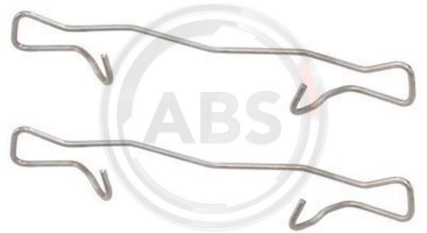 A.B.S. 1755Q - Zubehörsatz, Scheibenbremsbelag