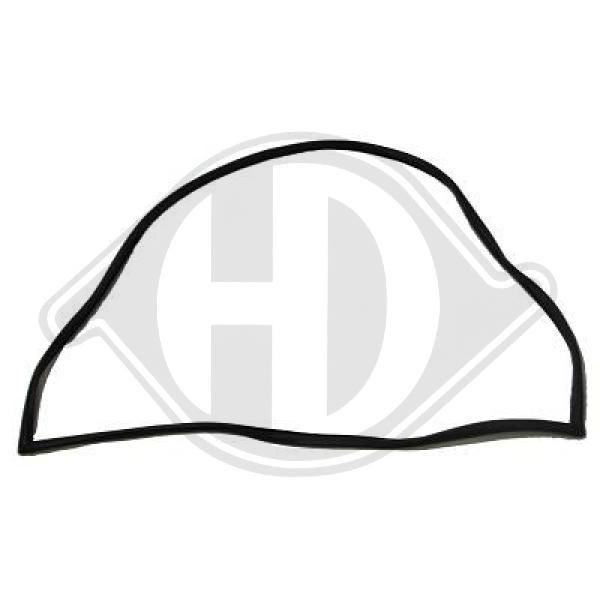 DIEDERICHS 8302519 - Dichtung, Frontscheibe
