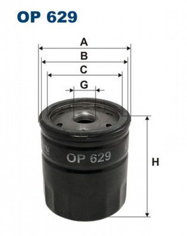 FILTRON OP629 - Ölfilter