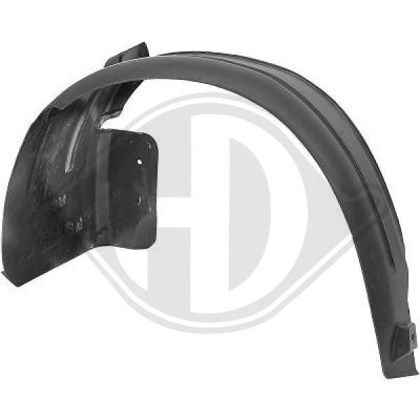 DIEDERICHS 4035009 - Verkleidung, Radhaus