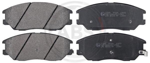 A.B.S. 37505 - Bremsbelagsatz, Scheibenbremse
