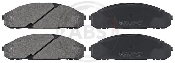 A.B.S. 36953 - Bremsbelagsatz, Scheibenbremse
