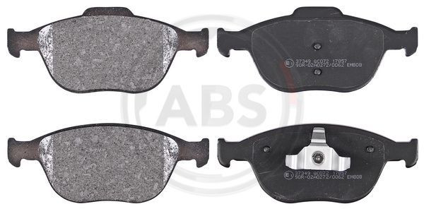 A.B.S. 37349 - Bremsbelagsatz, Scheibenbremse