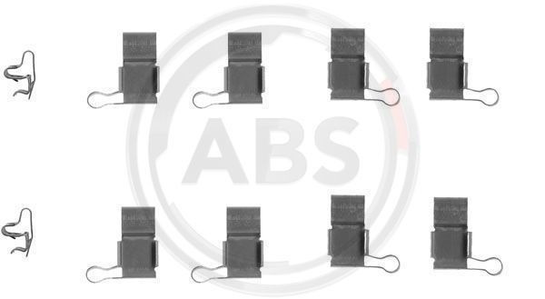 A.B.S. 1193Q - Zubehörsatz, Scheibenbremsbelag
