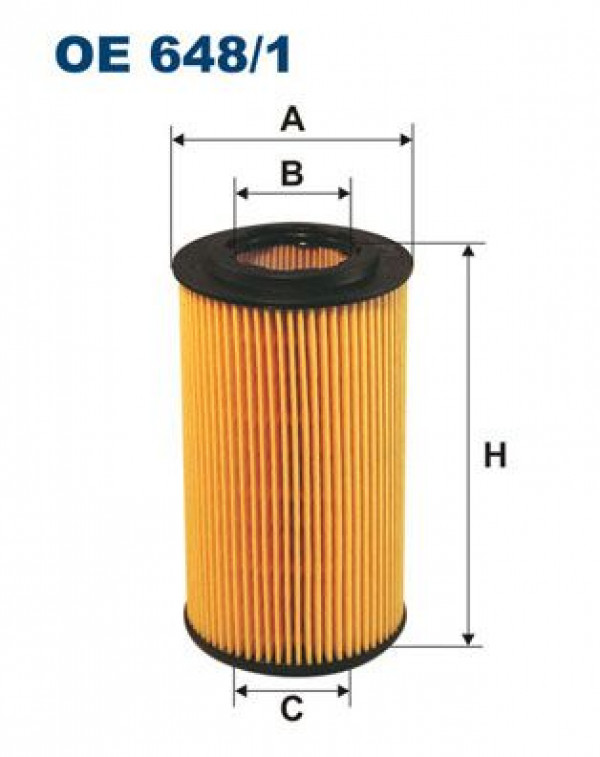 FILTRON OE648/1 - Ölfilter
