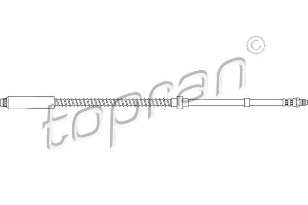 TOPRAN 720885 - Bremsschlauch