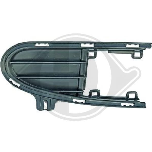 DIEDERICHS 2290046 - Lüftungsgitter, Stoßfänger