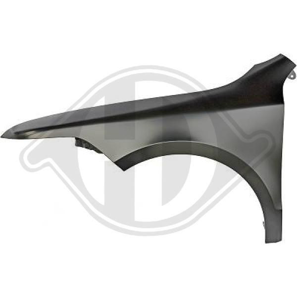 DIEDERICHS 7840007 - Kotflügel