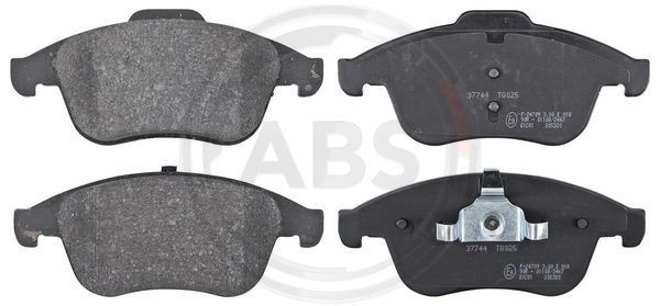 A.B.S. 37744 - Bremsbelagsatz, Scheibenbremse