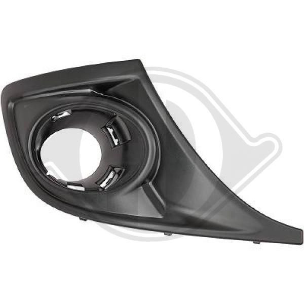 DIEDERICHS 4465048 - Lüftungsgitter, Stoßfänger