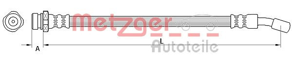 METZGER 4111032 - Bremsschlauch