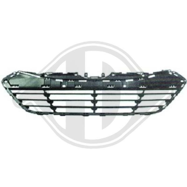 DIEDERICHS 6861042 - Kühlergitter