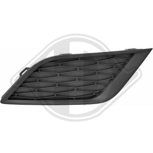 DIEDERICHS 7427048 - Kühlergitter