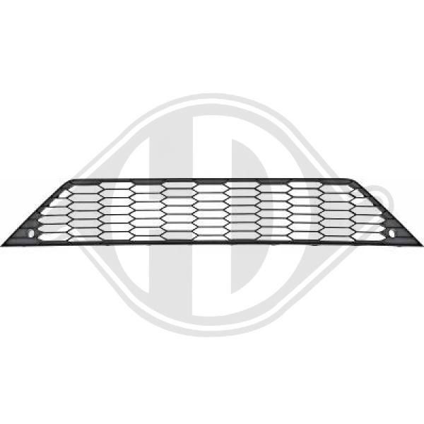 DIEDERICHS 7433445 - Lüftungsgitter, Stoßfänger