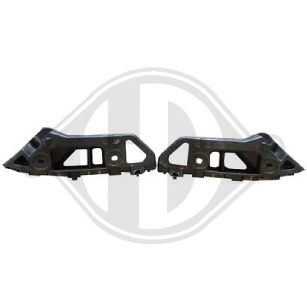 DIEDERICHS 2296663 - Halter, Stoßfänger