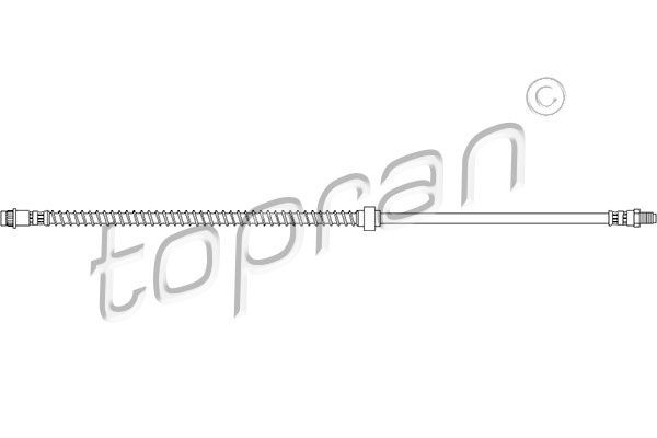 TOPRAN 720927 - Bremsschlauch