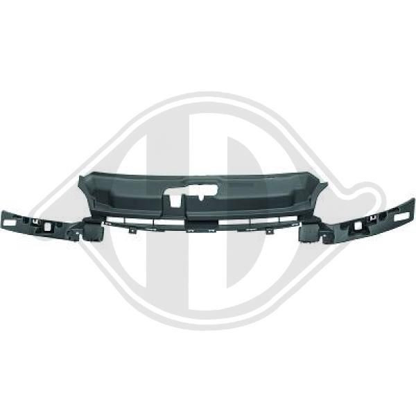 DIEDERICHS 4227139 - Halter, Kühlergitter