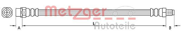 METZGER 4110942 - Bremsschlauch