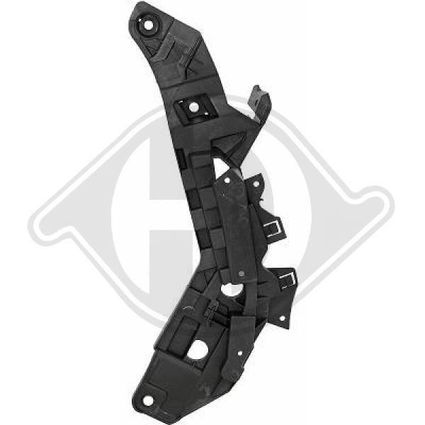 DIEDERICHS 3484865 - Halter, Stoßfänger