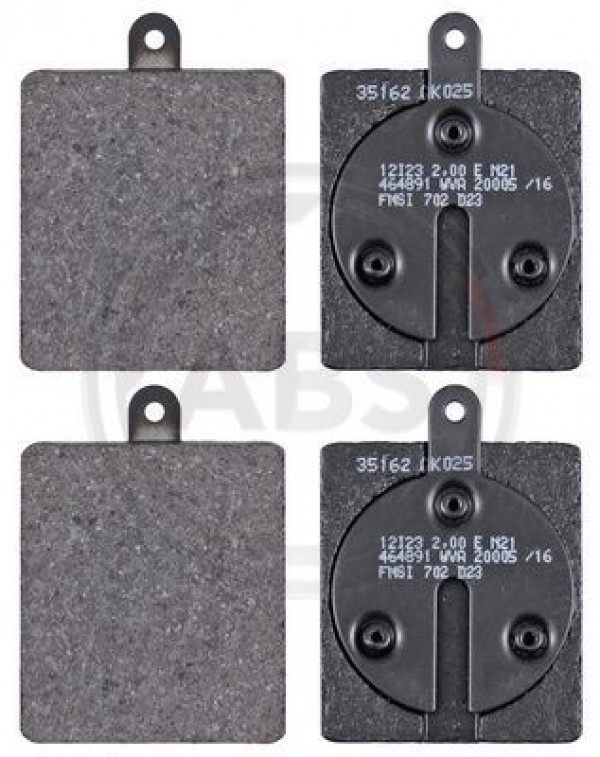 A.B.S. 35162 - Bremsbelagsatz, Scheibenbremse