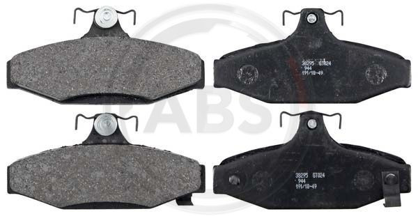 A.B.S. 38295 - Bremsbelagsatz, Scheibenbremse