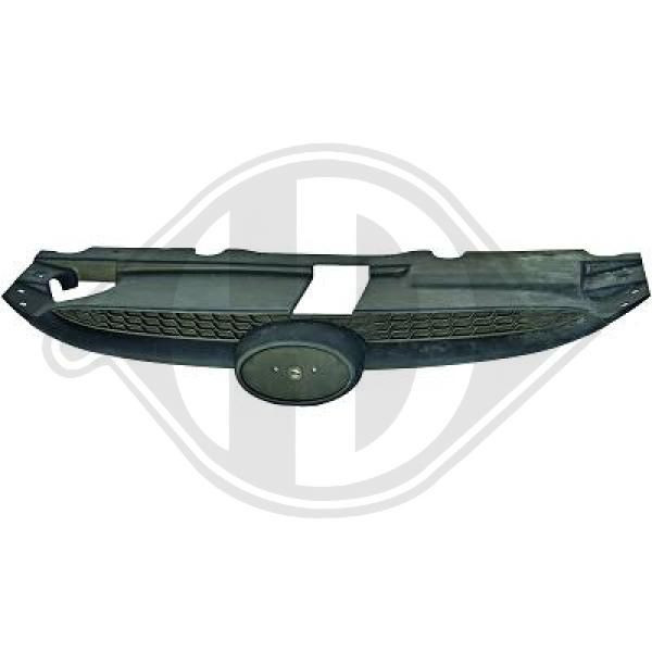 DIEDERICHS 6861040 - Kühlergitter