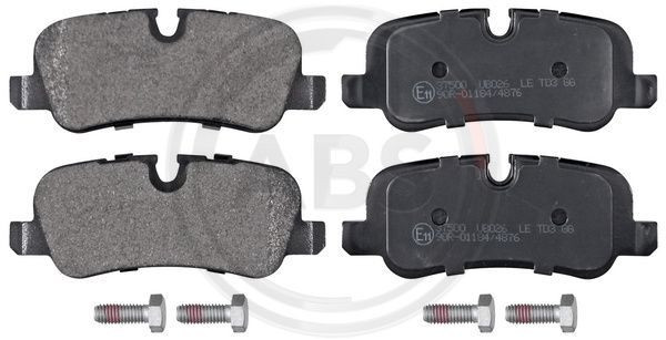 A.B.S. 37500 - Bremsbelagsatz, Scheibenbremse