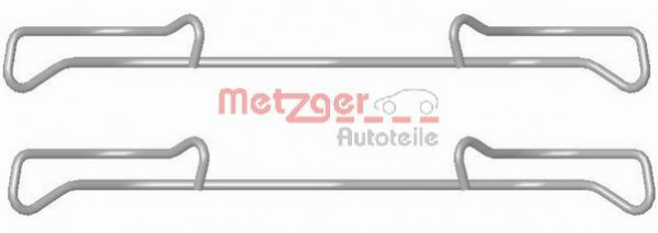 METZGER 109-1678 - Zubehörsatz, Scheibenbremsbelag