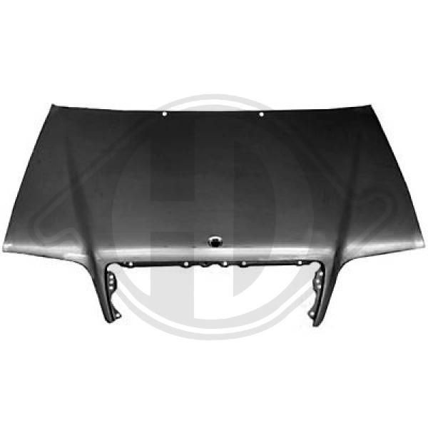 DIEDERICHS 1670000 - Motorhaube