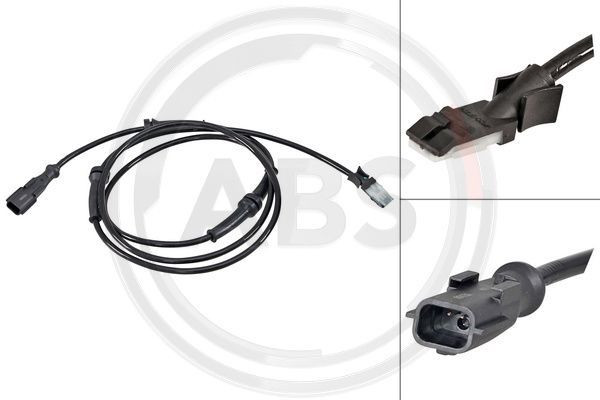 A.B.S. 31606 - Sensor, Raddrehzahl