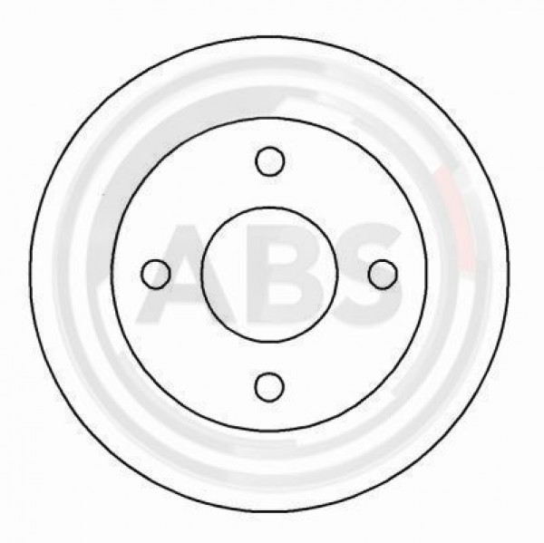 A.B.S. 16156 - Bremsscheibe