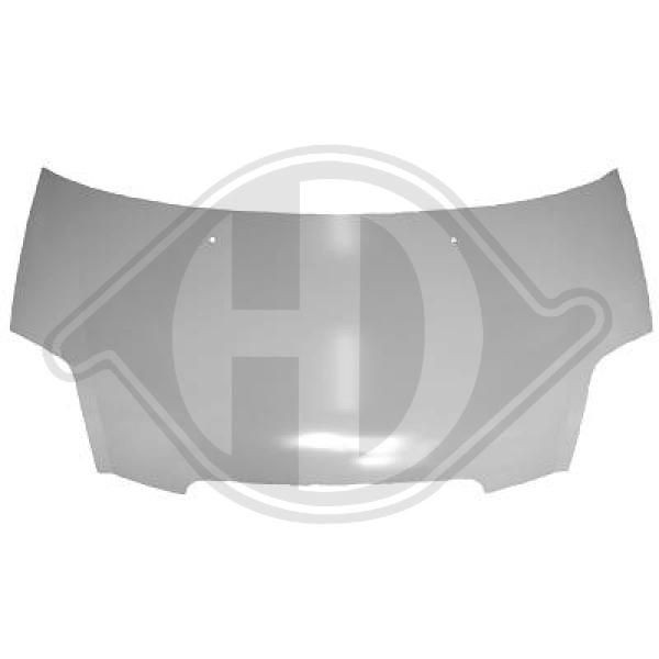 DIEDERICHS 6505000 - Motorhaube