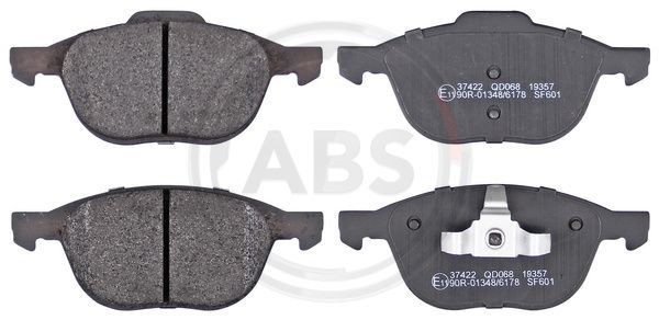 A.B.S. 37422 - Bremsbelagsatz, Scheibenbremse