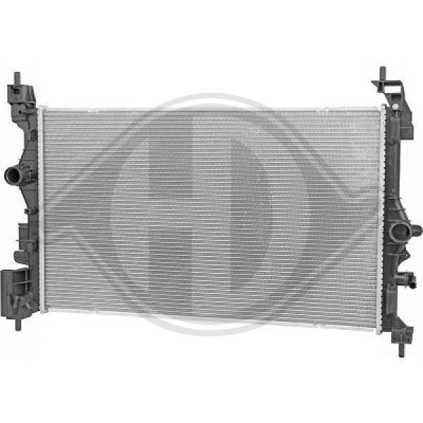 DIEDERICHS DCM3968 - Kühler, Motorkühlung