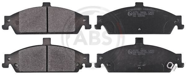 A.B.S. 38752 - Bremsbelagsatz, Scheibenbremse