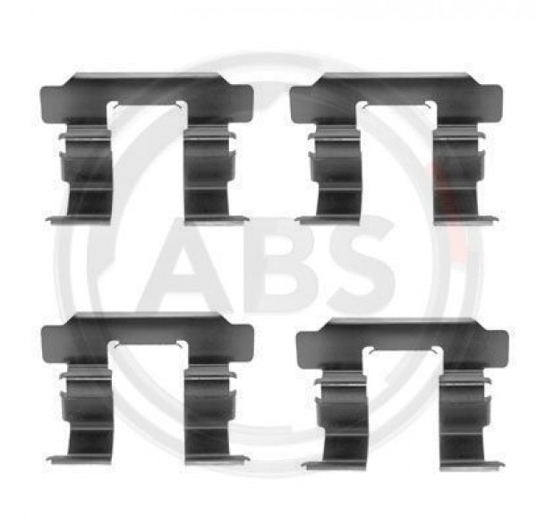 A.B.S. 1251Q - Zubehörsatz, Scheibenbremsbelag