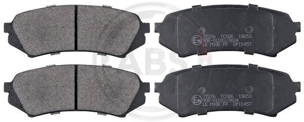 A.B.S. 37226 - Bremsbelagsatz, Scheibenbremse