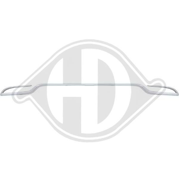 DIEDERICHS 1673069 - Zier-/Schutzleiste, Stoßfänger