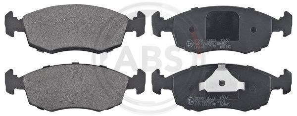 A.B.S. 37292 - Bremsbelagsatz, Scheibenbremse