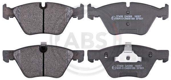 A.B.S. 37409 - Bremsbelagsatz, Scheibenbremse