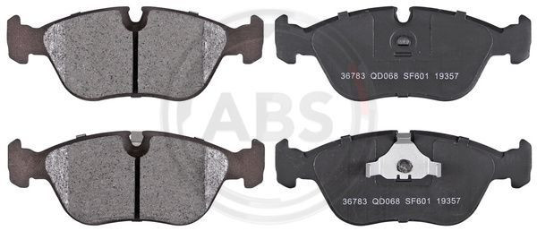 A.B.S. 36783 - Bremsbelagsatz, Scheibenbremse