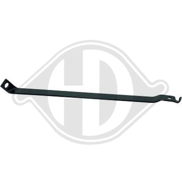 DIEDERICHS 6684858 - Halter, Stoßfänger